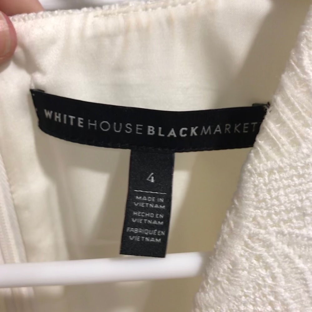 Beautiful White House Black Market Dress - Picture 4 of 4